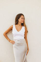 Élise skirt - Silver