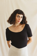 suzana top - black