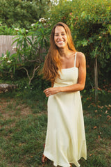 Renée dress - Butter Yellow
