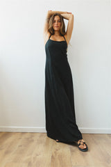 monica dress maxi black