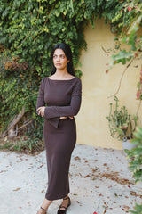 luca dress espresso