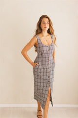 coco dress gingham checks
