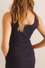 coco dress midnight blue navy