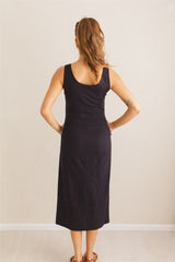 coco dress midnight blue navy
