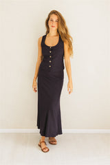 alba vest midnight navy