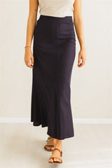 alba skirt midnight blue navy
