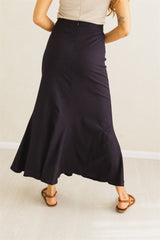 alba skirt midnight blue navy