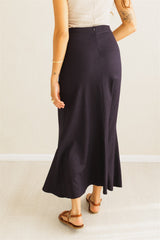 alba skirt midnight blue navy