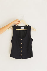 alba vest midnight navy