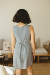 The Summer Dress - Gingham Viscose Mini Dress