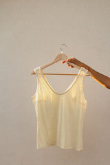 Belle top - Butter Yellow
