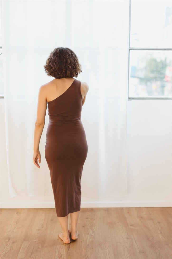 Milli dress chocolate
