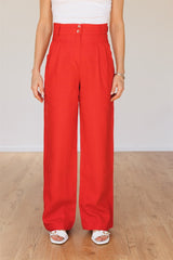 Dianne pants red