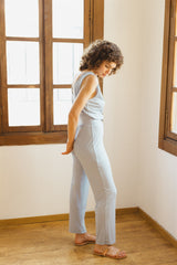 zoe jumpsuit soft blue