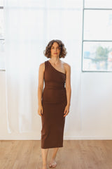 Milli dress chocolate
