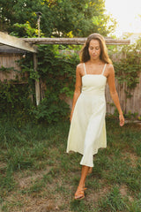 Renée dress - Butter Yellow