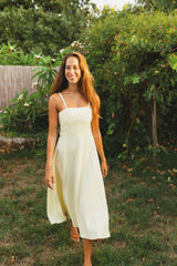 Renée dress - Butter Yellow
