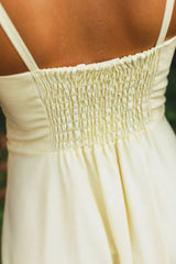Renée dress - Butter Yellow