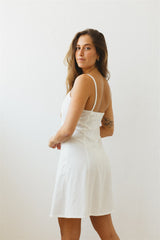 monica white dress
