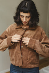 diane jacket camel corduroy