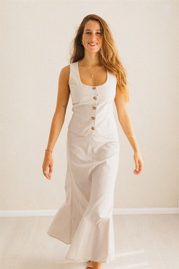 alba vest stone