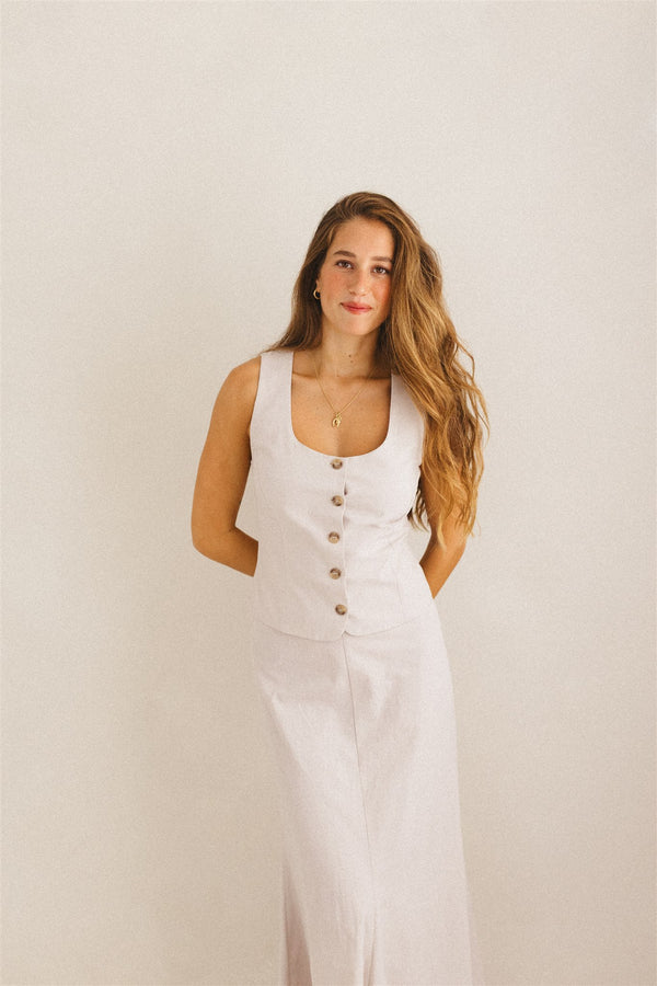 alba vest stone