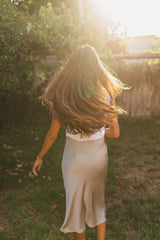 Élise skirt - Silver