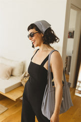 Daria-  Black Wide Leg Jumpsuit