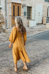 noga dress camel