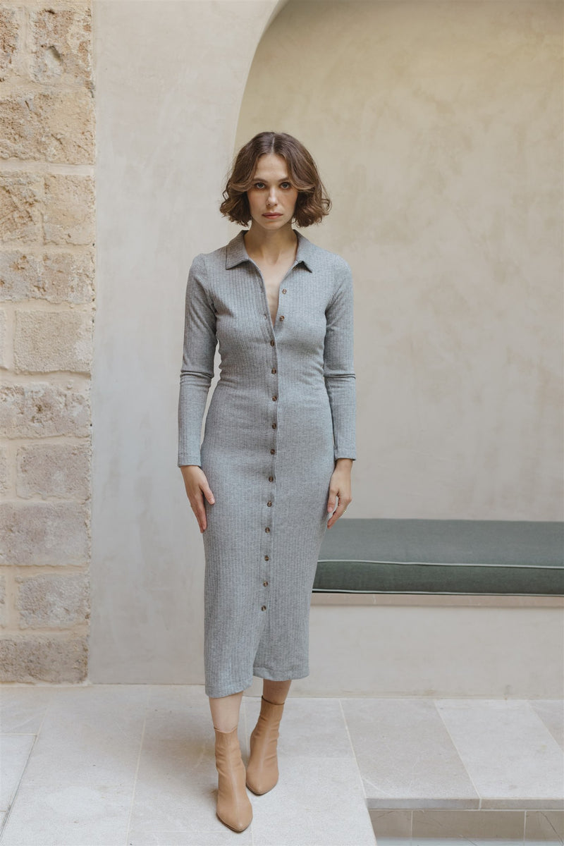 jess dress grey