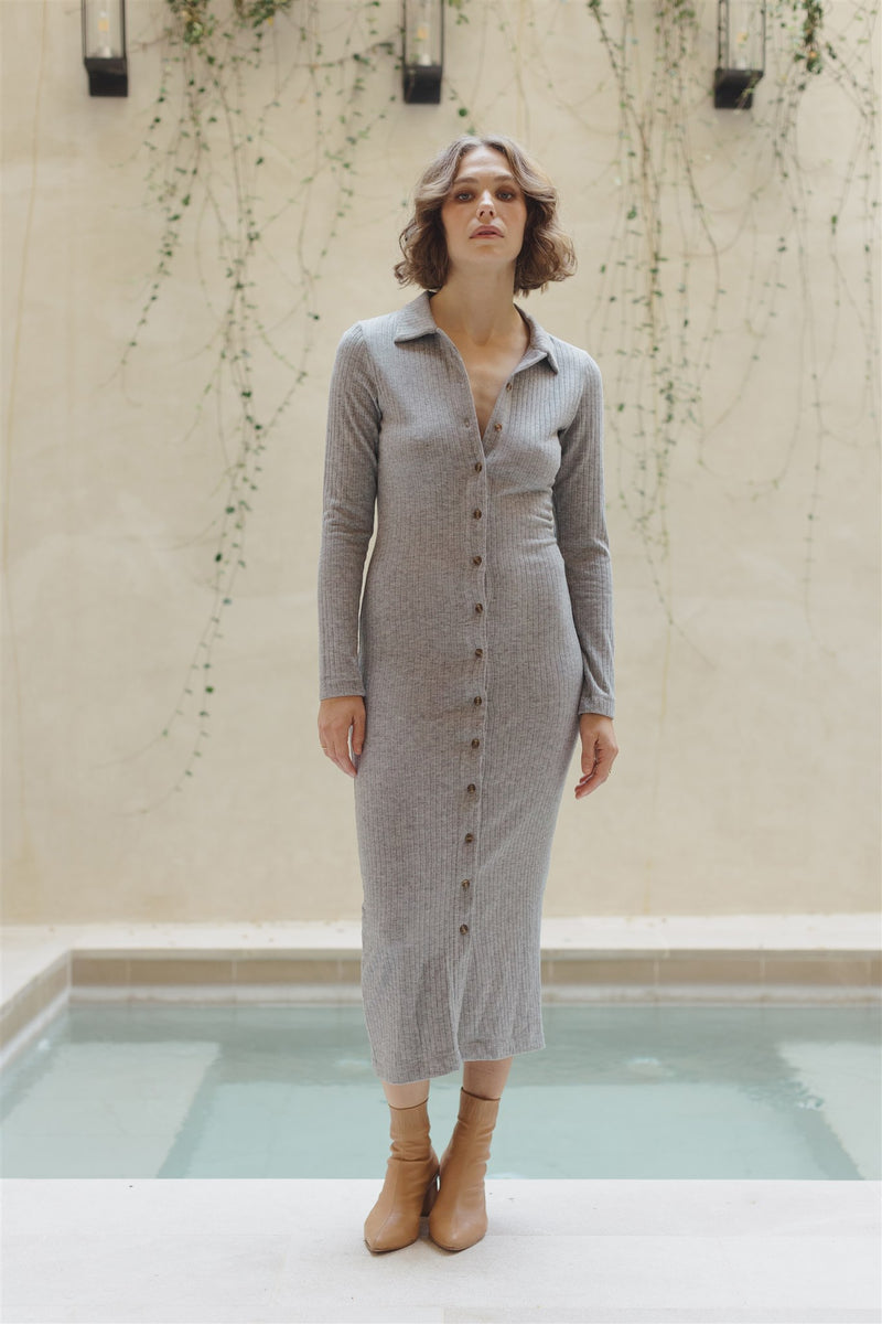 jess dress grey